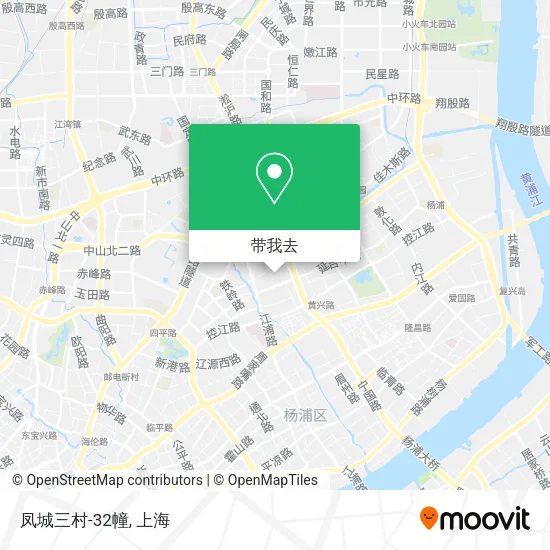 凤城三村-32幢地图