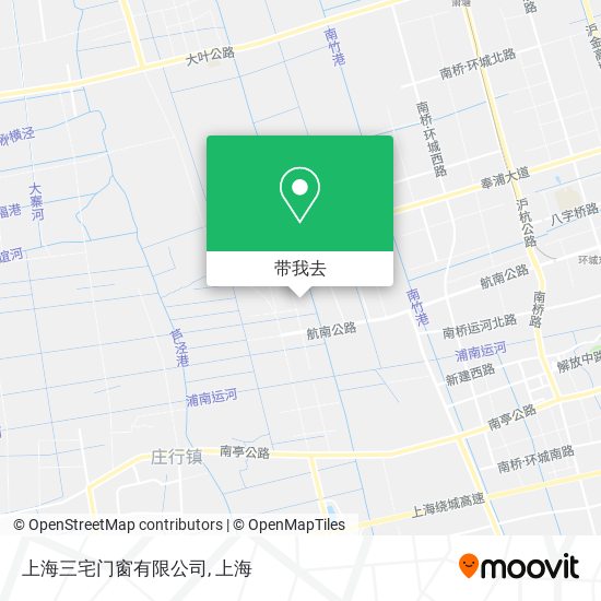 上海三宅门窗有限公司地图