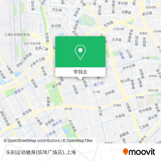 乐刻运动健身(缤琦广场店)地图