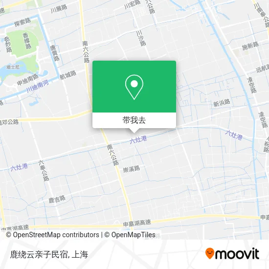 鹿绕云亲子民宿地图