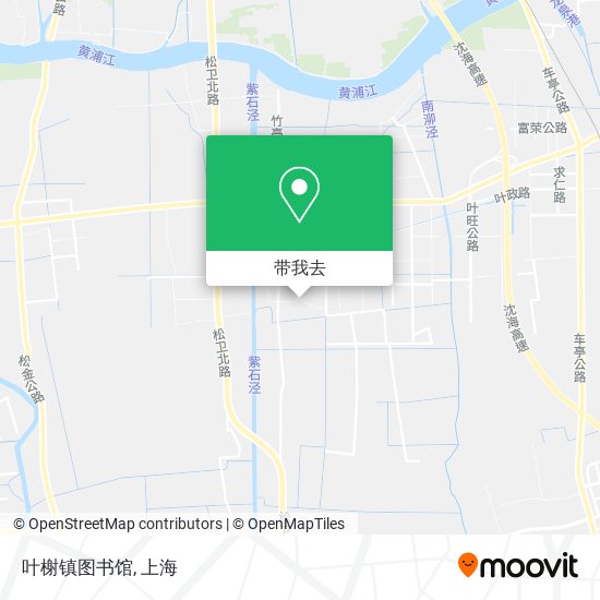 叶榭镇图书馆地图