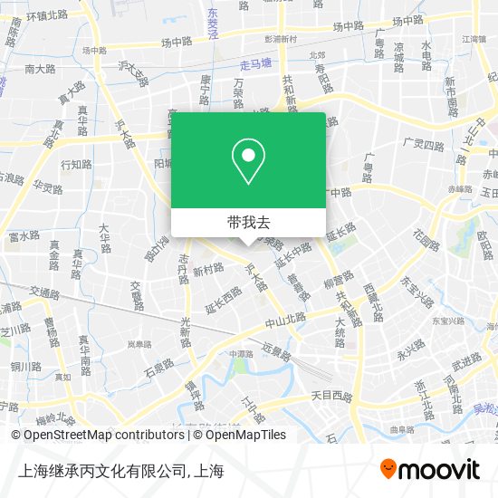 上海继承丙文化有限公司地图