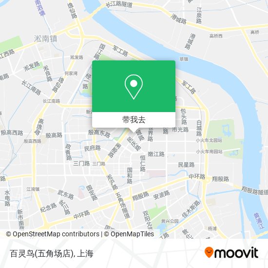 百灵鸟(五角场店)地图