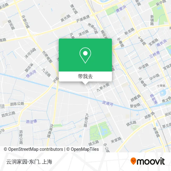 云润家园-东门地图