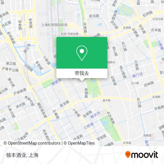 领丰酒业地图