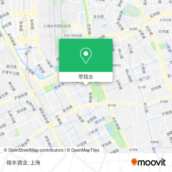 领丰酒业地图