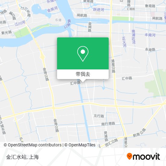 金汇水站地图