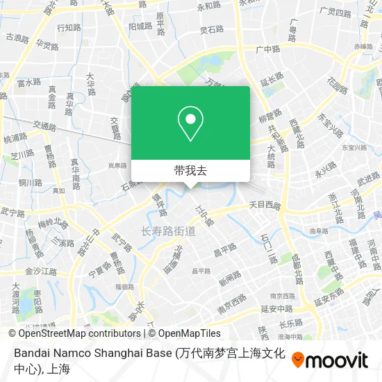 Bandai Namco Shanghai Base (万代南梦宫上海文化中心)地图