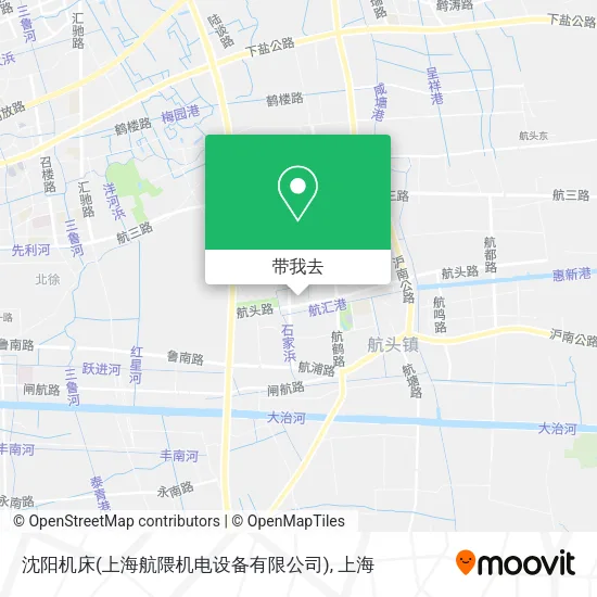 沈阳机床(上海航隈机电设备有限公司)地图
