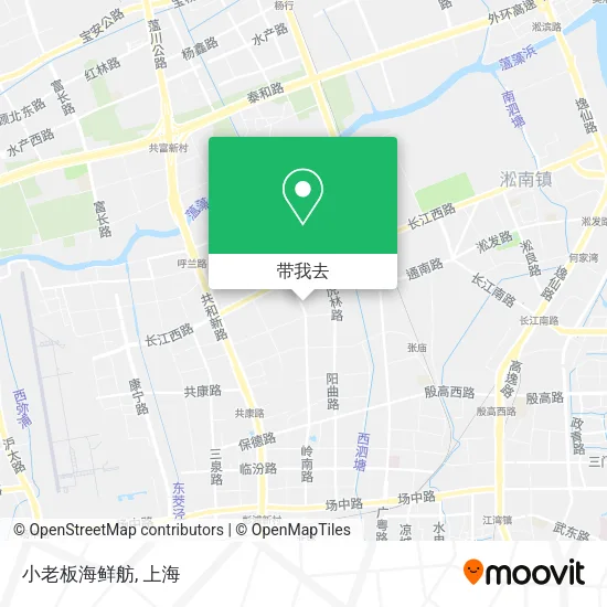 小老板海鲜舫地图