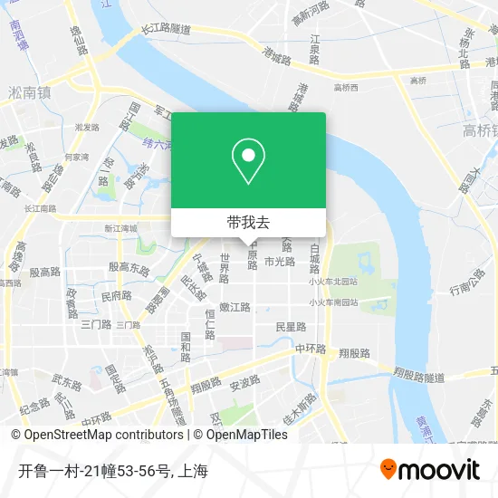 开鲁一村-21幢53-56号地图