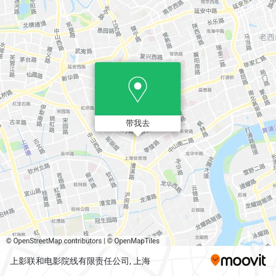 上影联和电影院线有限责任公司地图
