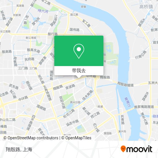 翔殷路地图
