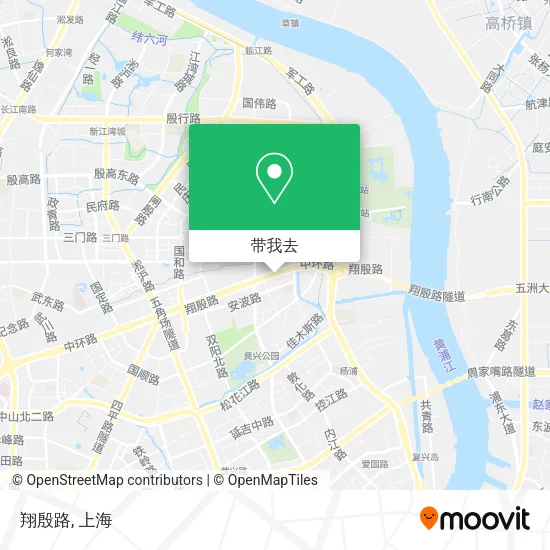 翔殷路地图