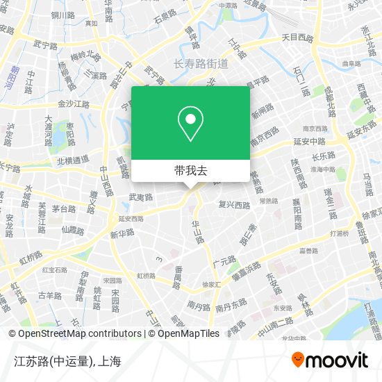 江苏路(中运量)地图