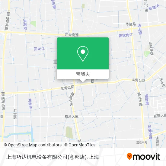 上海巧达机电设备有限公司(意邦店)地图