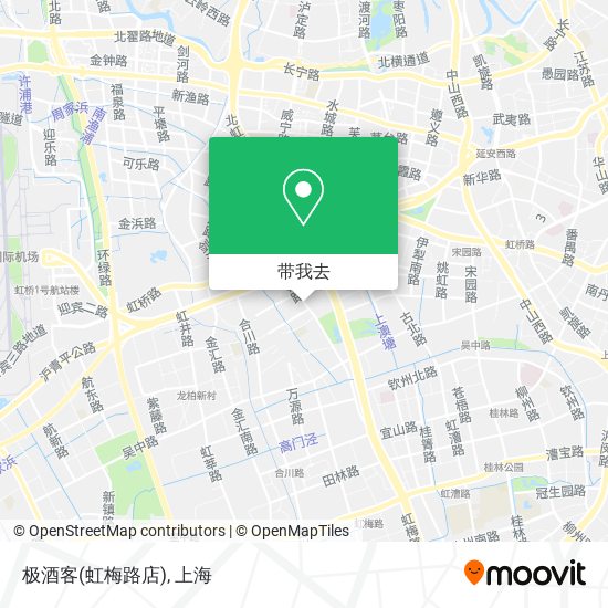 极酒客(虹梅路店)地图
