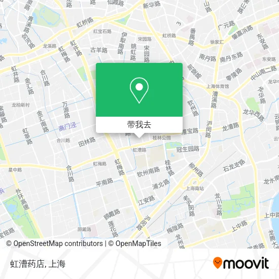 虹漕药店地图