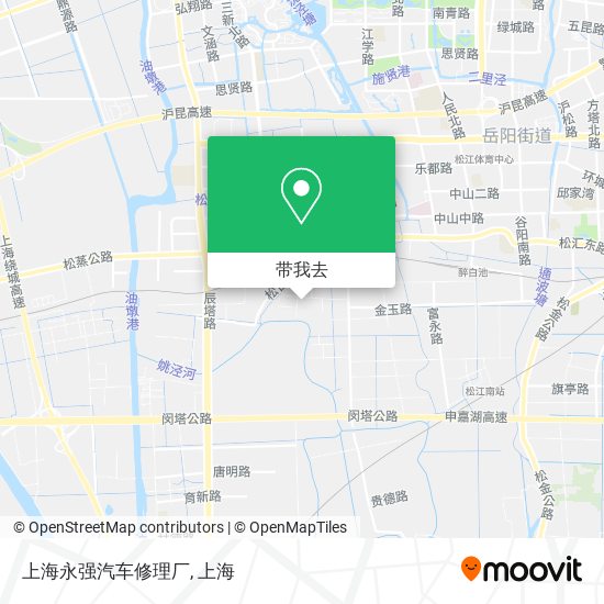 上海永强汽车修理厂地图