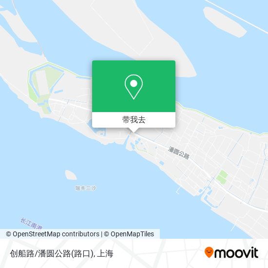 创船路/潘圆公路(路口)地图