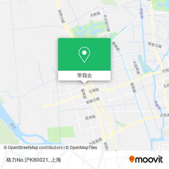格力No.沪K80021地图