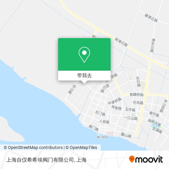 上海自仪希希埃阀门有限公司地图