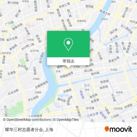 耀华三村志愿者分会地图