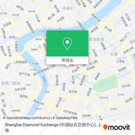 Shanghai Diamond Exchange (中国钻石交易中心)地图