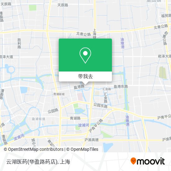 云湖医药(华盈路药店)地图