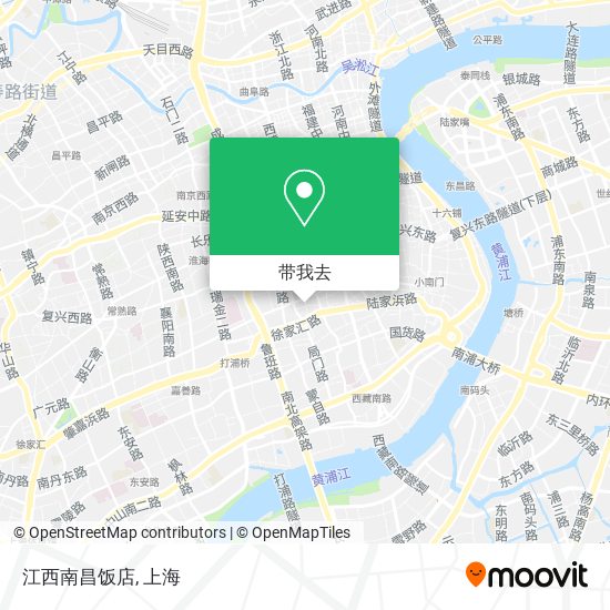江西南昌饭店地图