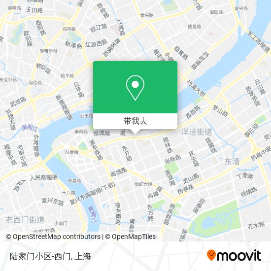 陆家门小区-西门地图