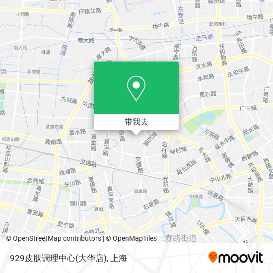 929皮肤调理中心(大华店)地图