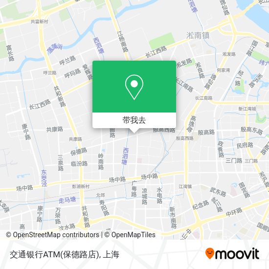 交通银行ATM(保德路店)地图