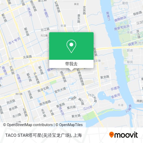 TACO STAR塔可星(吴泾宝龙广场)地图