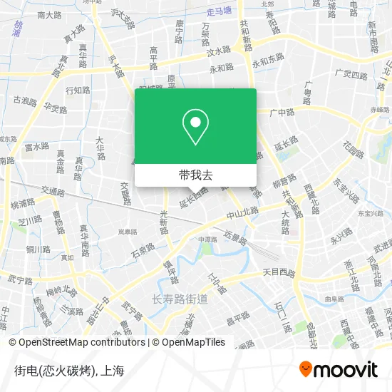 街电(恋火碳烤)地图