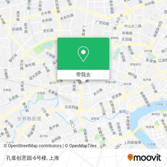 孔雀创意园-6号楼地图