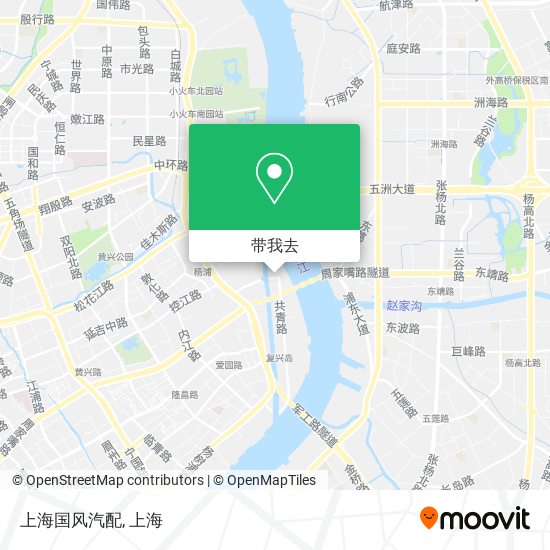 上海国风汽配地图