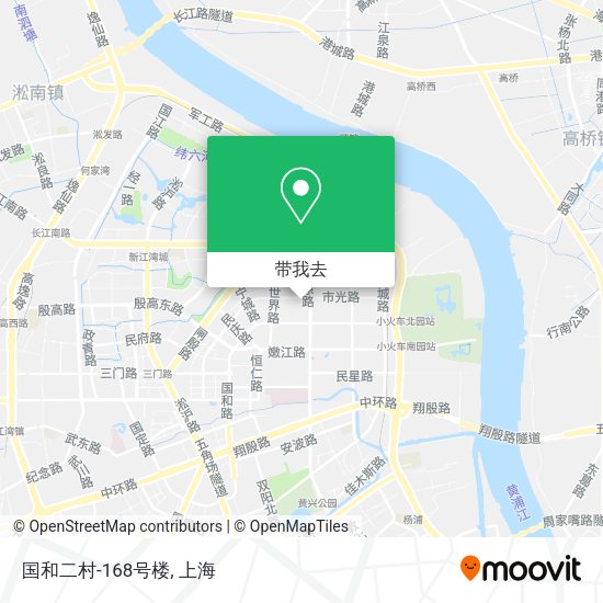 国和二村-168号楼地图