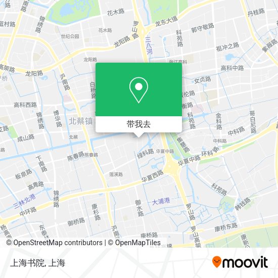 上海书院地图