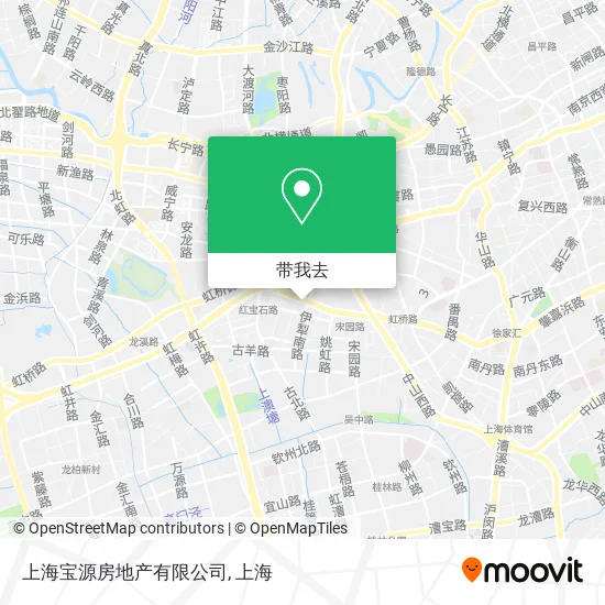 上海宝源房地产有限公司地图