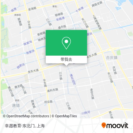 幸愿教育-东北门地图