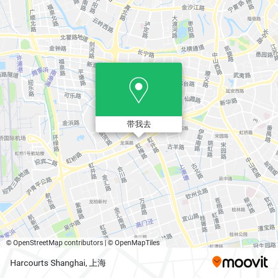 Harcourts Shanghai地图
