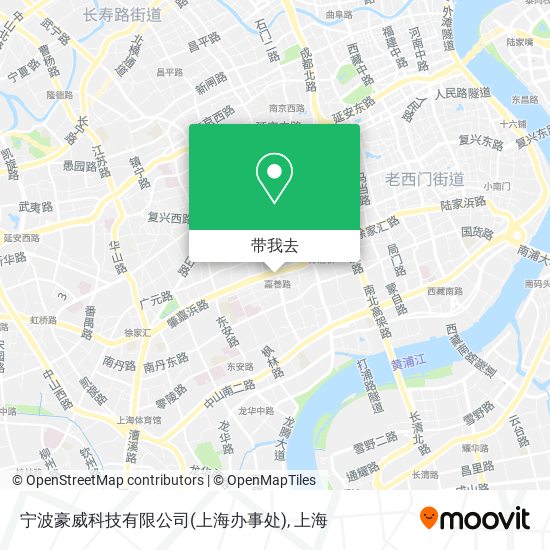 宁波豪威科技有限公司(上海办事处)地图