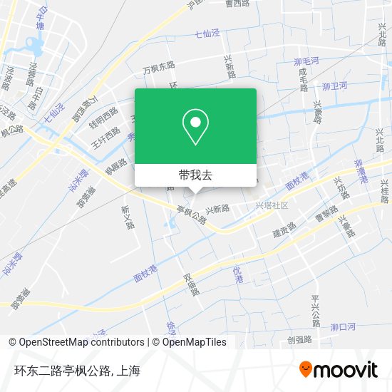 环东二路亭枫公路地图