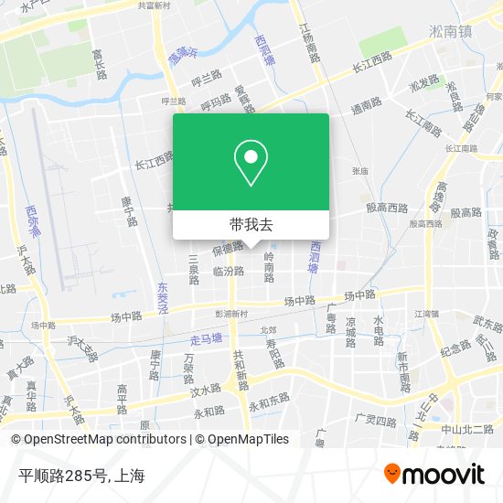 平顺路285号地图