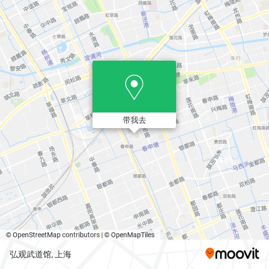 弘观武道馆地图