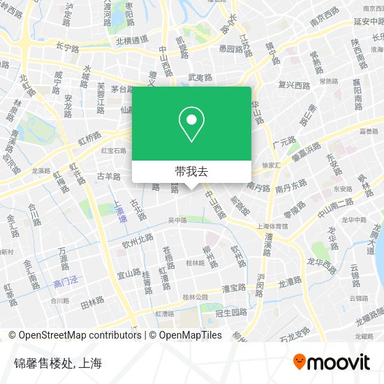 锦馨售楼处地图