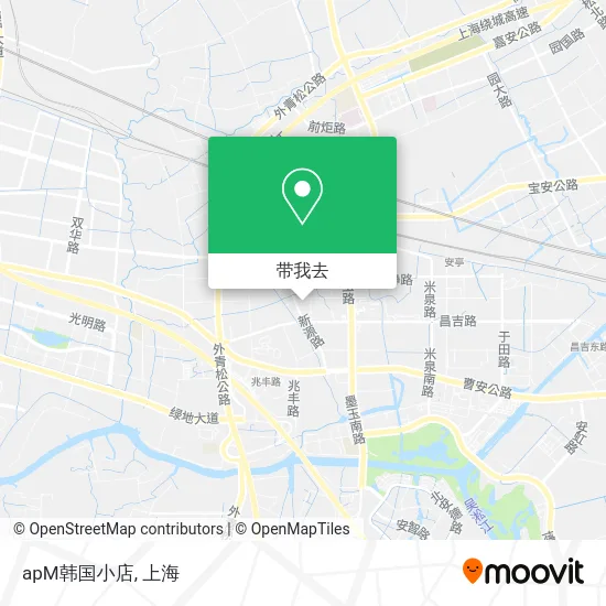 apM韩国小店地图