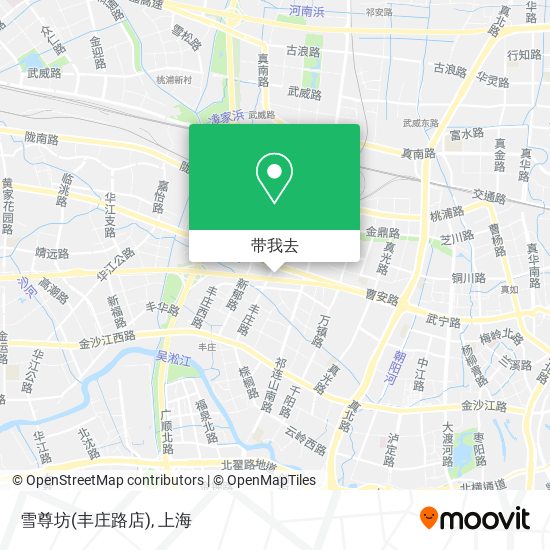 雪尊坊(丰庄路店)地图