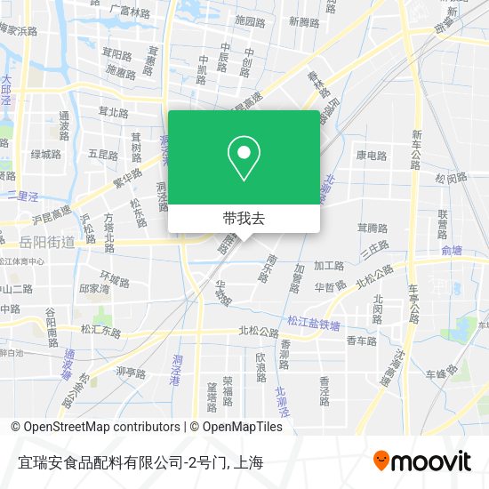 宜瑞安食品配料有限公司-2号门地图